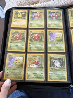 Pokemon Jungle set Wotc Vintage Card Lot x49 LP + 3 Holos chansey kabutops et - Image 2