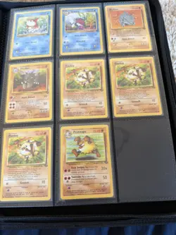 Pokemon Jungle set Wotc Vintage Card Lot x49 LP + 3 Holos chansey kabutops et - Image 5