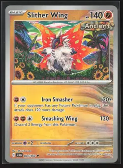 Slither Wing Uncommon SV: Shrouded Fable 026/064 NM Pokemon Card Shinji Kanda - Image 1