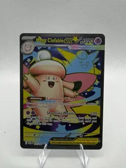 Mega Clefable EX 320HP Ultra Rare Holo 103/088 English Pokemon Card - Image 1