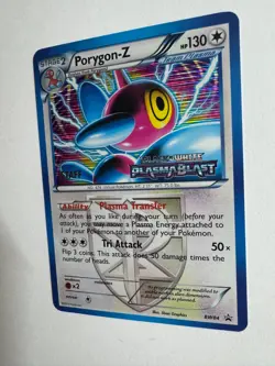 STAFF Pokemon Card Porygon-Z BW84 Promo Prerelease Plasma Blast BW Holo LP *BTX - Image 3