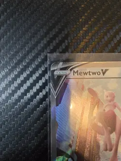Pokemon Go Mewtwo v Alternate Full Art Holo Rare Card 072/078 Pokemon TCG - Image 4
