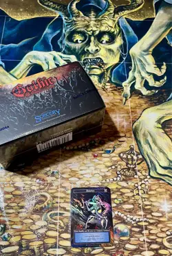 Sorcery Gothic: Playmat, Promo Card, and Prophets of Doom Precon Decks - SEALED - Image 1