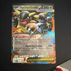 Pokemon Mega Kangaskhan ex 104/132 Me01: Mega Evolution Holo Double Rare Card - Image 1