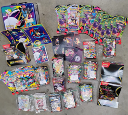 EMPTY Pokemon Box Lot Empty Booster Packs Wrappers Only NO Cards for trailvault! - Image 2