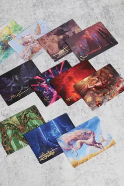 MTG LOT of 20 Gold Signed Art Series Cards - NM Tier Auction - Image 2