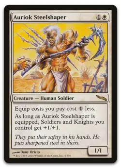 Auriok Steelshaper #4 (LP) Mirrodin MRD Magic MTG - Image 1