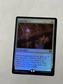 Land Tax FOIL CMM 0037 Mythic (MTG Commander Masters 2023) - Image 1
