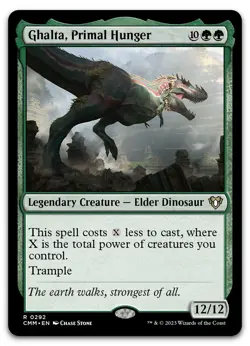 Ghalta, Primal Hunger #292 (NM) Commander Masters CMM Magic MTG - Image 1