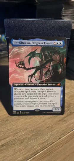Jin-Gitaxias, Progress Tyrant (Extended Art) Kamigawa: Neon Dynasty Regular - Image 1