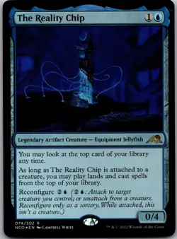 The Reality Chip R Kamigawa: Neon Dynasty 74 NM Foil - Image 1