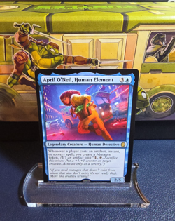 MTG April O'Neil, Human Element #107 - Rare - TMNT Eternal TMC - NM - Image 2