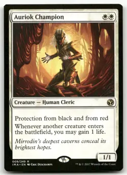 Auriok Champion #9 (NM) Iconic Masters IMA Magic MTG - Image 1