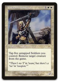 Catapult Master #10 (LP) Onslaught ONS Magic MTG - Image 1