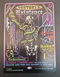 Tortured Existence Secret Lair Drop MTG Foil Near Mint - Image 1