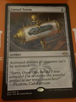 Cursed Totem Modern Horizons 2 Regular - Image 1