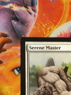 C6762 MTG MAGIC GATHERING COMMANDER 2013 SERENE MASTER #20 LP RARE - Image 3