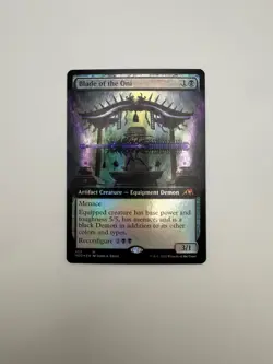 Blade of the Oni Foil Extended Art MTG - Image 1