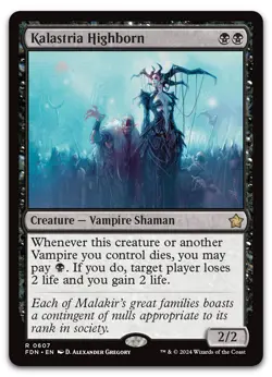 Kalastria Highborn #607 (NM) Foundations FDN Magic MTG - Image 1