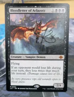 Bloodletter of Aclazotz -The Lost Caverns of Ixalan -Regular -NM / MTG - Image 1