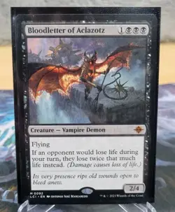 Bloodletter of Aclazotz -The Lost Caverns of Ixalan -Regular -NM / MTG - Image 3