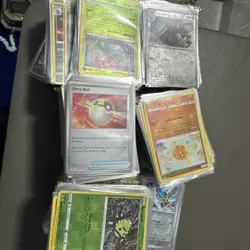 HUGE Lot Of Assorted Pokemon Holos/reverse Holos All Sleeved 800-1000 Cards - Image 3