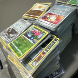 HUGE Lot Of Assorted Pokemon Holos/reverse Holos All Sleeved 800-1000 Cards - Image 5