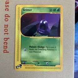 Pokemon TCG Grimer Aquapolis 79/147 Regular MP. - Image 1