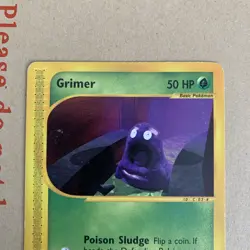Pokemon TCG Grimer Aquapolis 79/147 Regular MP. - Image 2