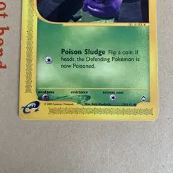 Pokemon TCG Grimer Aquapolis 79/147 Regular MP. - Image 3