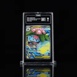 Pokemon Mega Venusaur EX Ultra Rare Me01 Mega Evolution 155/132 Holo TAG 9 - Image 1