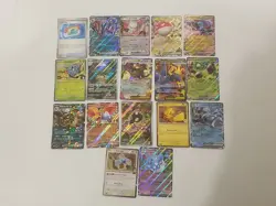 Pokemon Promos, Full Arts, IR, 17 Card Lot Pikachu Pokemon Day, Ho-Oh, Kyurem ++ - Image 1