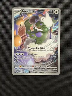 Pokemon TCG Tornadus 210 SVP Promo Sv: Scarlet & Violet Promo Cards Near Mint - Image 1