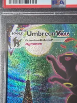 Pokemon 2021 Umbreon VMAX 215/203 Alt Art Secret Rare Evolving Skies PSA 4 - Image 3