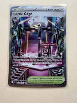 Pokemon TCG Battle Cage 116/094 Ultra Rare Holo : Phantasmal Flames 2025 - Image 1