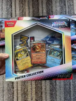 Pokemon TCG: Prismatic Evolutions - Poster Collection Lot Of 6 in opened case - Image 3