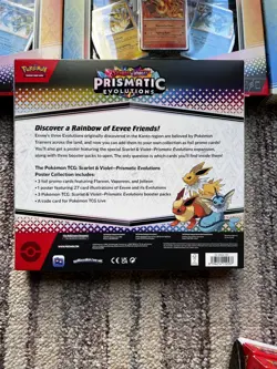 Pokemon TCG: Prismatic Evolutions - Poster Collection Lot Of 6 in opened case - Image 4