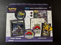 Pokemon Mewtwo & Mew GX 71/236 TCG Deck World Championship 2019 Henry Brand - Image 1