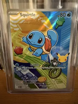 Pokemon • Squirtle | Series 1 First Partner Illustration Promo • Mint - Image 1