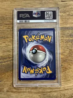 GRADED PSA 8 1999 Pokemon Fossil Mr. Fuji #58 - Image 2