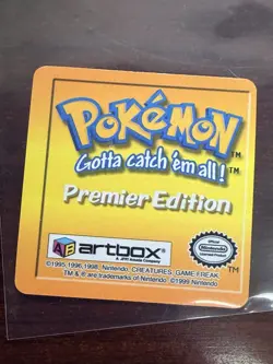 Pokemon 1999 Artbox Flipz | Premier Edition | #56 MANKEY/ #57 PRIMEAPE - Image 2