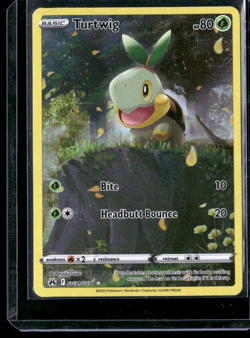 Turtwig GG31/GG70 NM Crown Zenith Galarian Gallery Holo Pokemon - Image 1