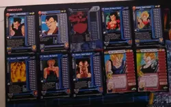 Dragon Ball GT CCG, Score Konami, 10 Card Lot Vegeta Majin Vegeta SS Oozaru - Image 1