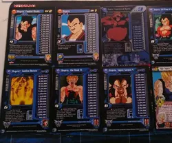 Dragon Ball GT CCG, Score Konami, 10 Card Lot Vegeta Majin Vegeta SS Oozaru - Image 3