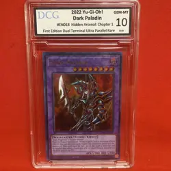 Dark Paladin HAC1-EN018 DT Ultra Parallel 1st Ed DCG 10 Yu-Gi-Oh - Image 1