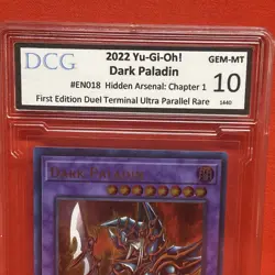 Dark Paladin HAC1-EN018 DT Ultra Parallel 1st Ed DCG 10 Yu-Gi-Oh - Image 3