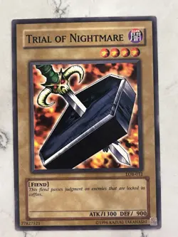 Trial of Nightmare - Yu-Gi-Oh! TCG - LOB-012 - Common - Unlimited NM - Image 1