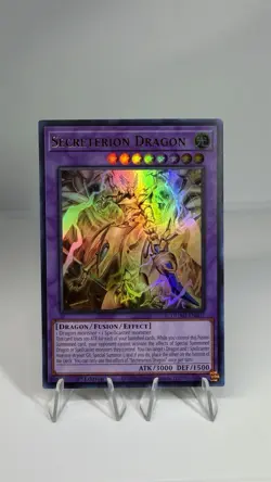 YuGiOh Secreterion Dragon DUAD-EN037 Duelist's Advance 1st Edition Ultra Rare - Image 1