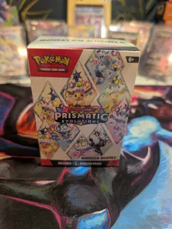 Pokemon Prismatic Evolutions Booster Bundle New & Factory Sealed - 1 box/6 Packs - Image 1