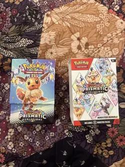 Pokemon TCG Prismatic Evolutions Booster Bundle 6 Packs - Sealed Box and New - Image 1